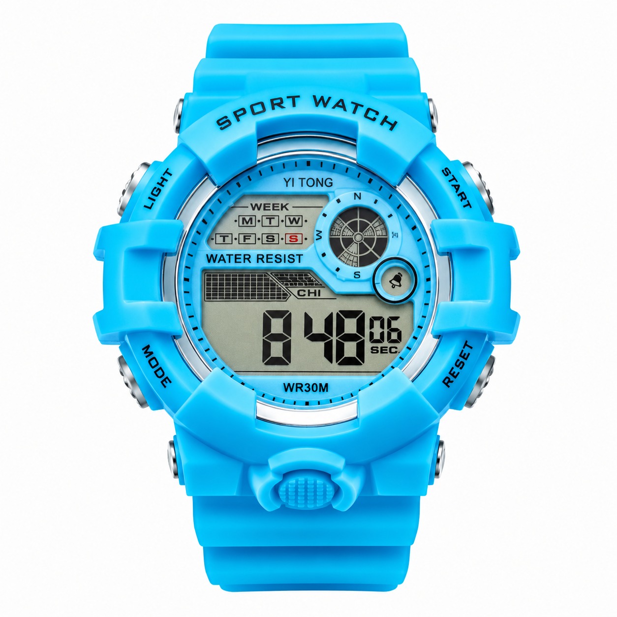 Sport Watch Bleu Ciel
