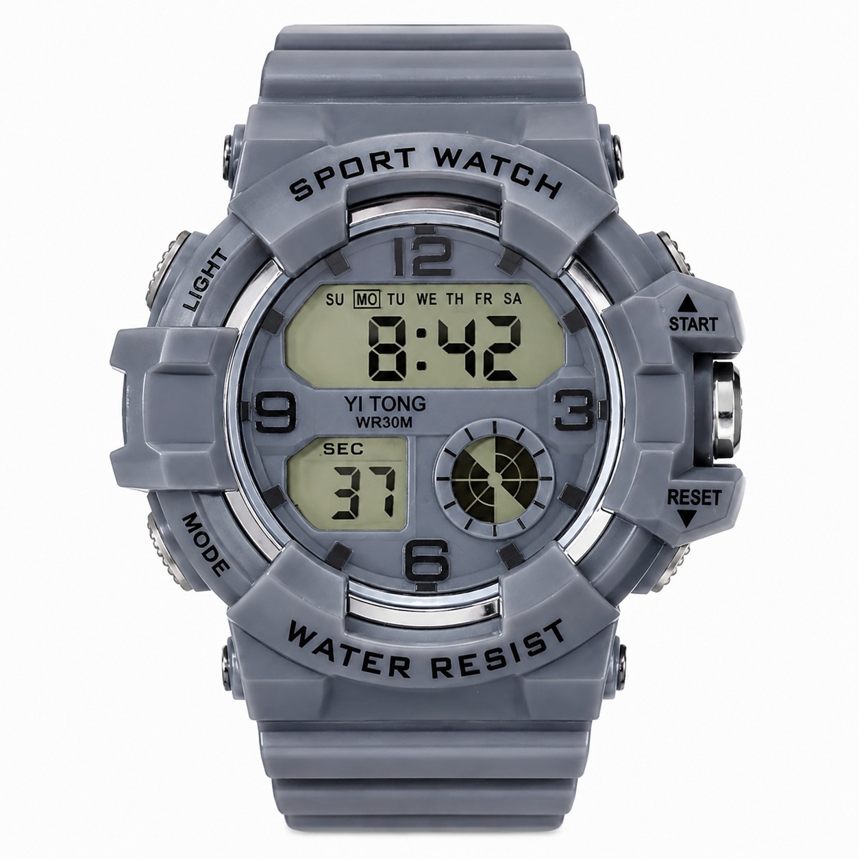 Sport Watch Gris Titane