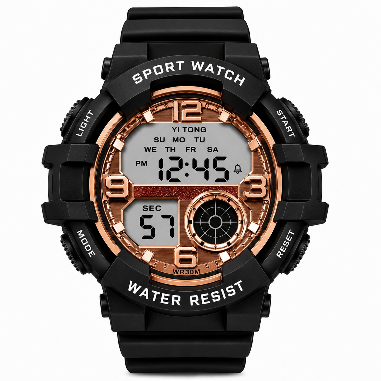 Sport Watch Noir Bronze