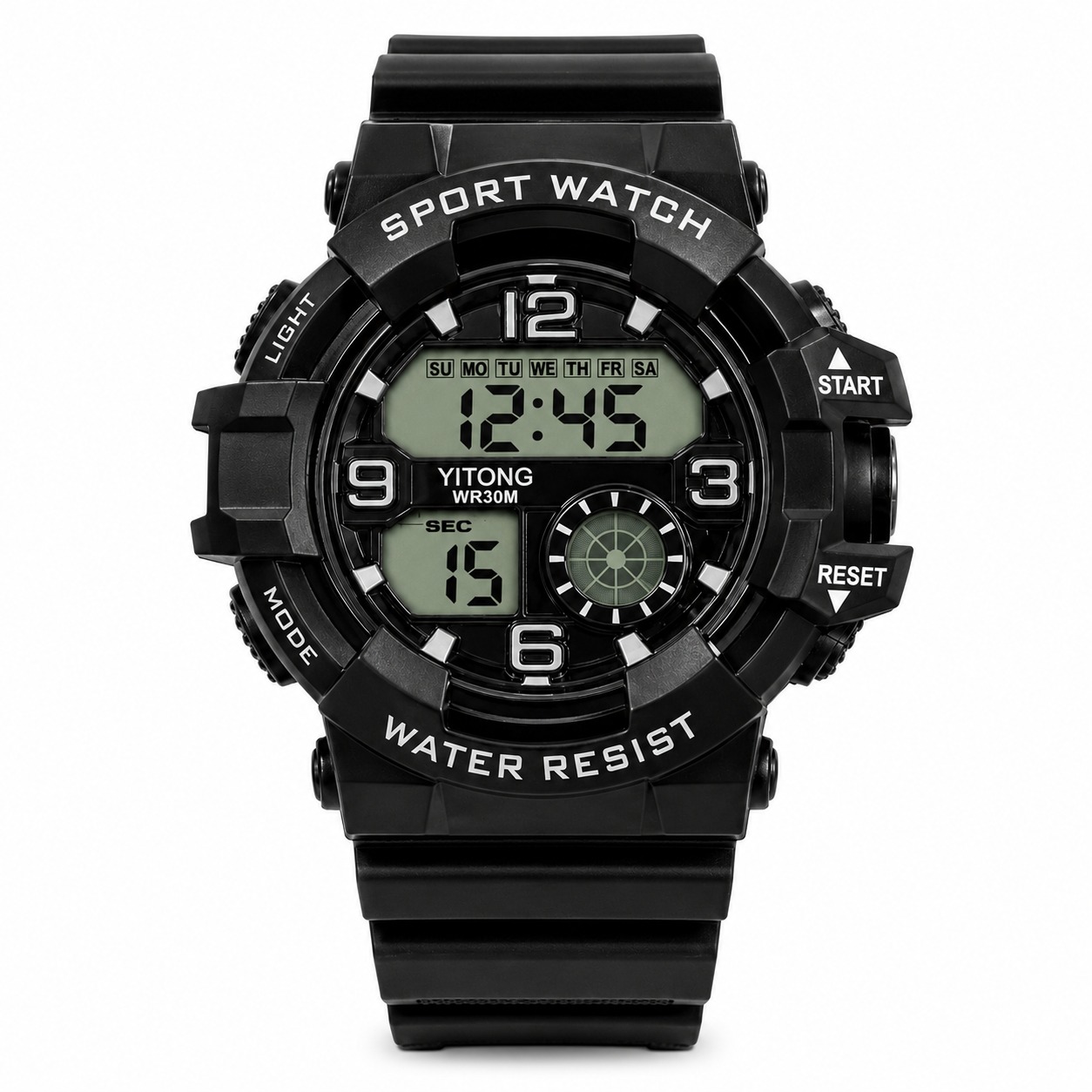 Sport Watch Noir Classique