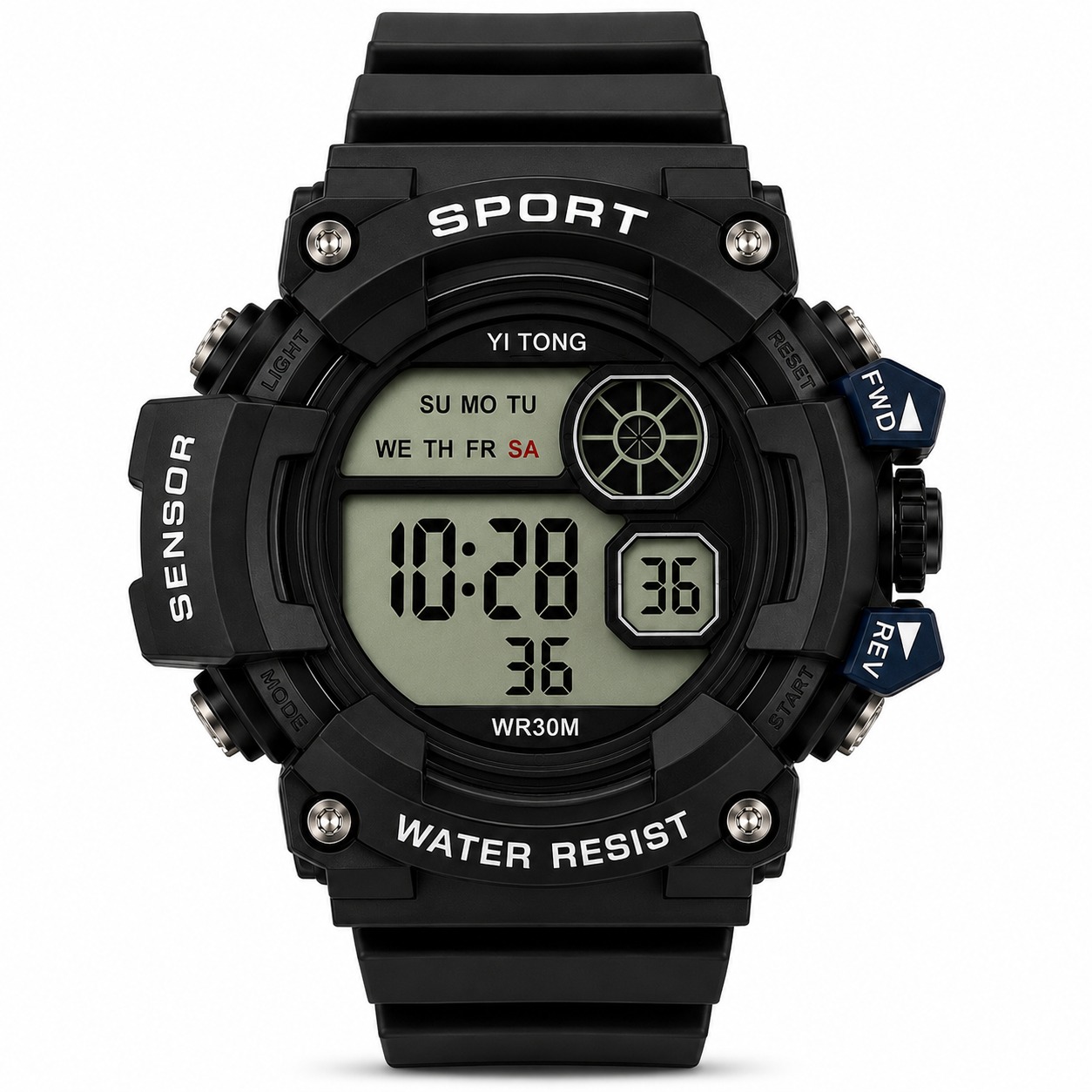 Sport Watch Noir Classique 2