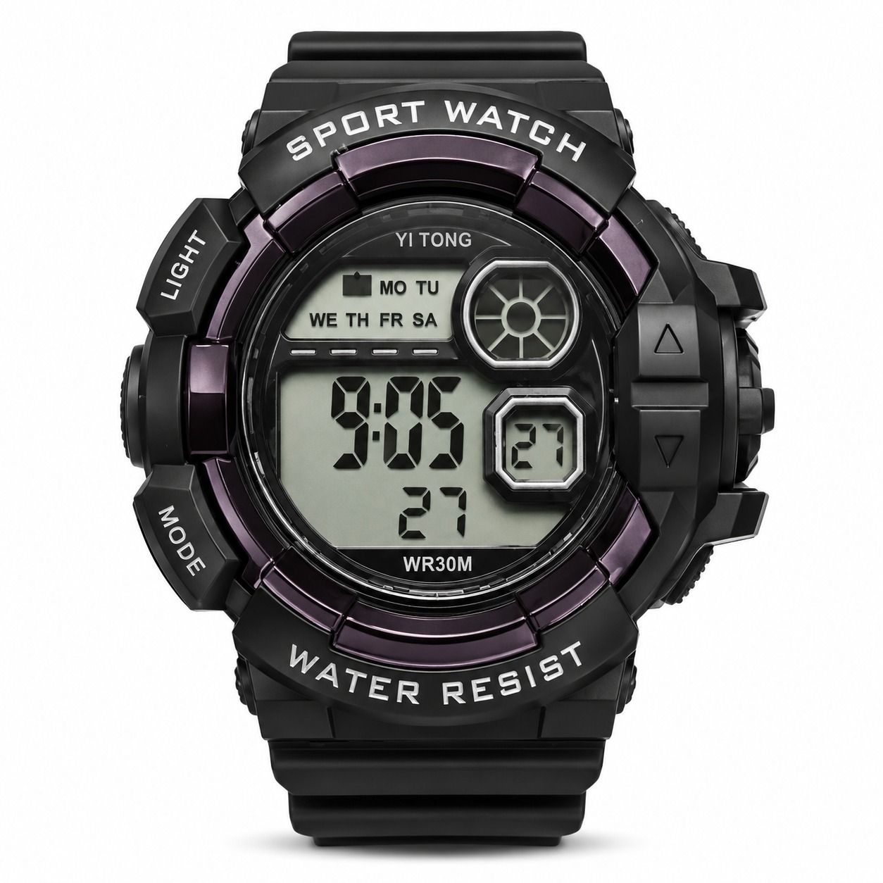 Sport Watch Noir Classique 3
