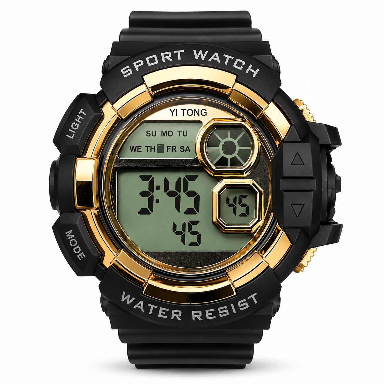Sport Watch Noir Or
