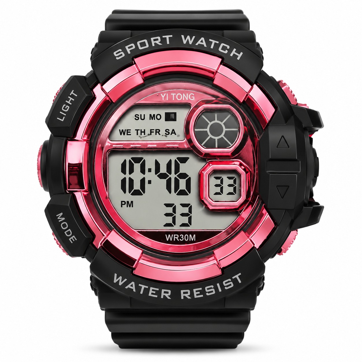 Sport Watch Noir Ruby