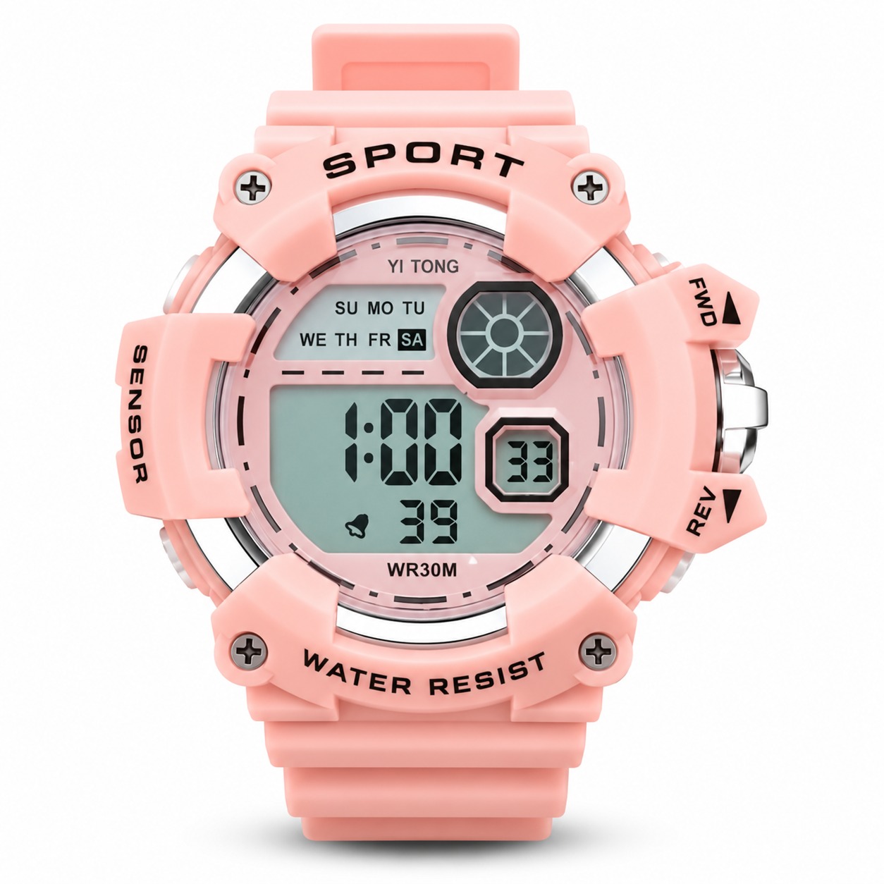 Sport Watch Saumon 2