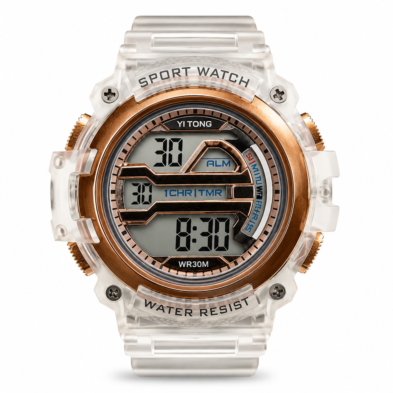 Sport Watch Transparent Bronze 2