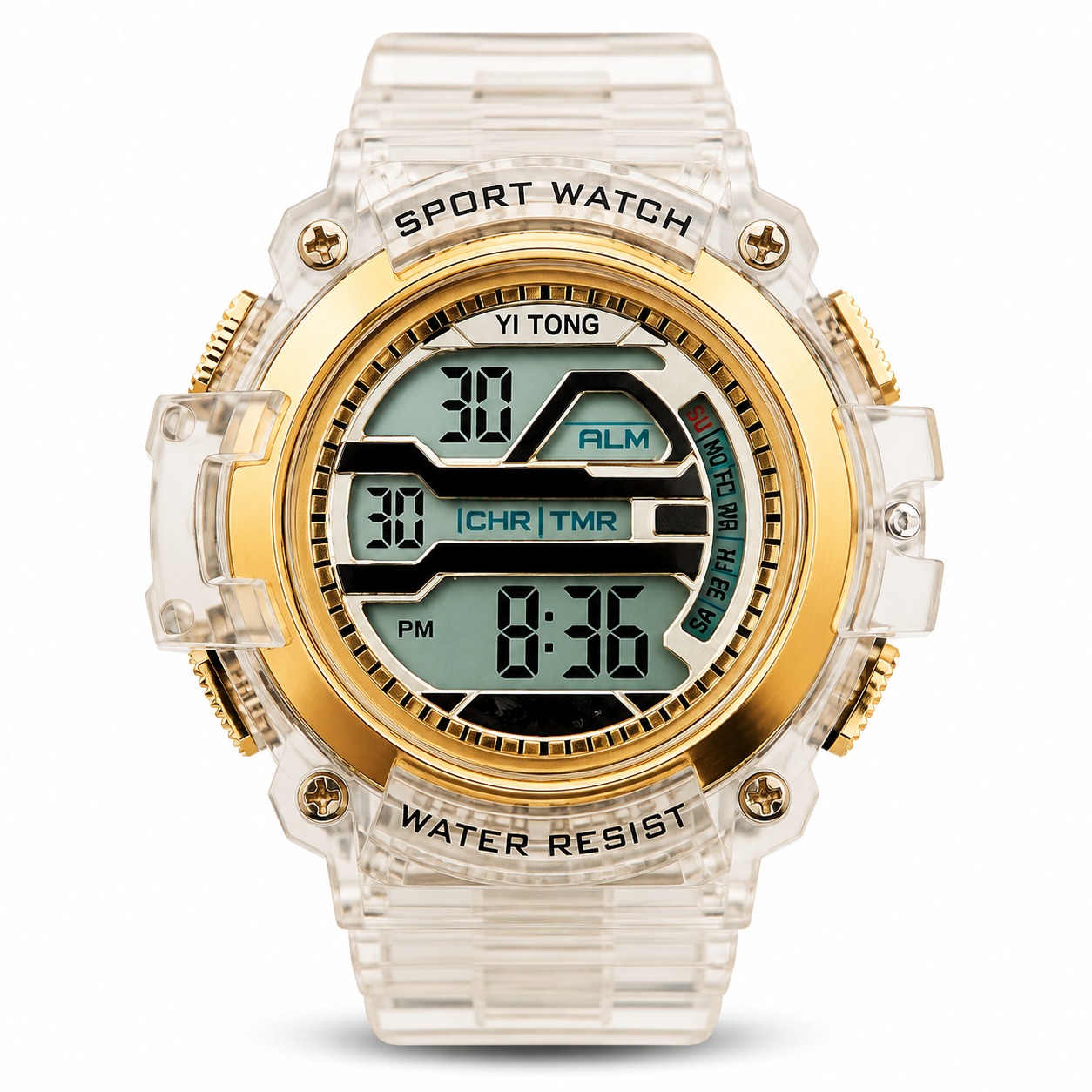 Sport Watch Transparent Or 3