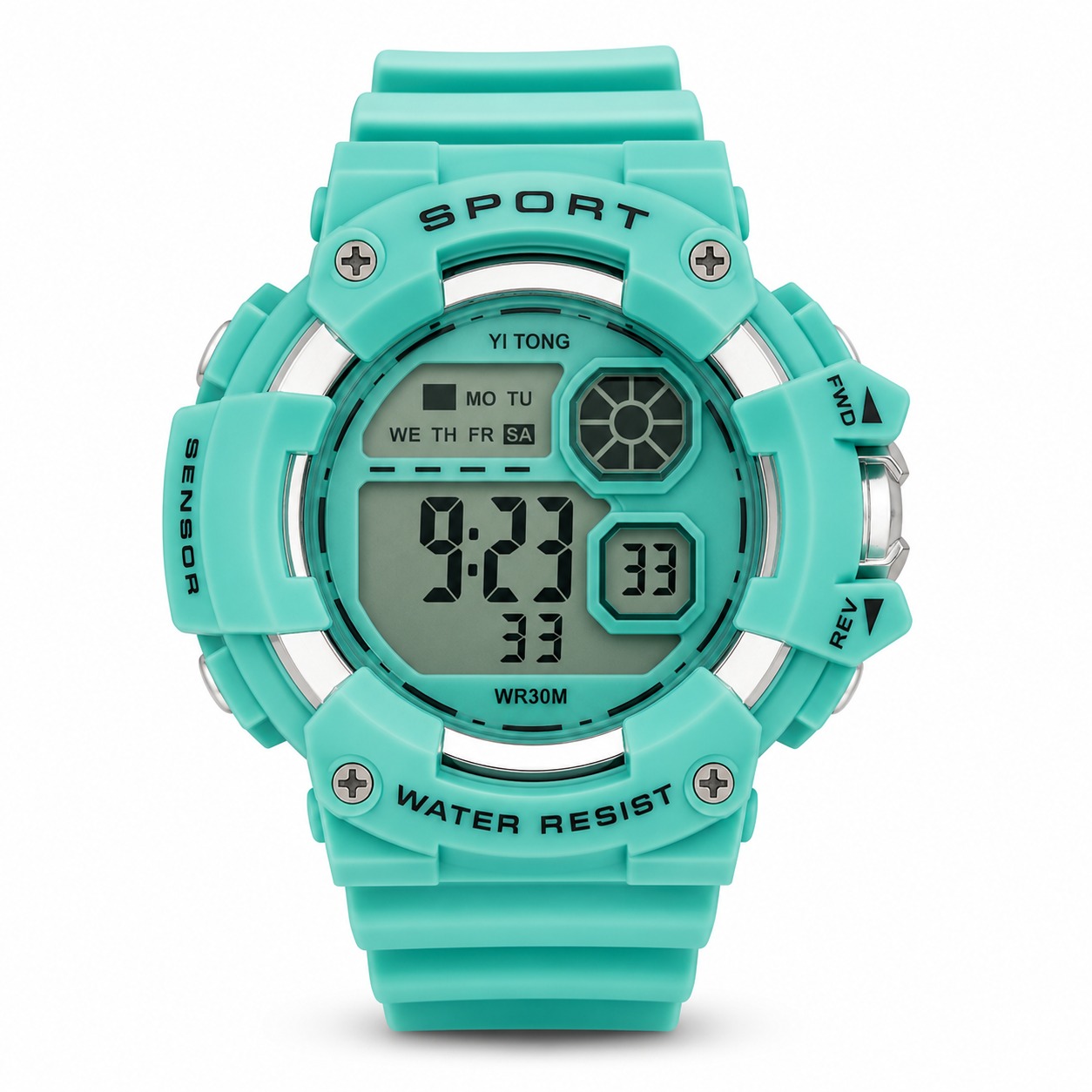 Sport Watch Vert Aqua