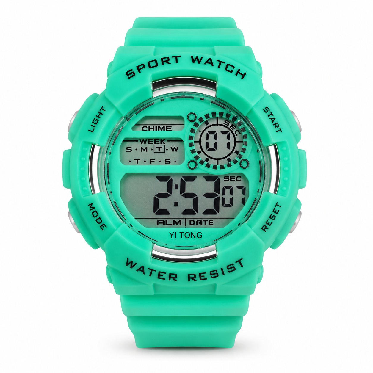 Sport Watch Vert Clair 2